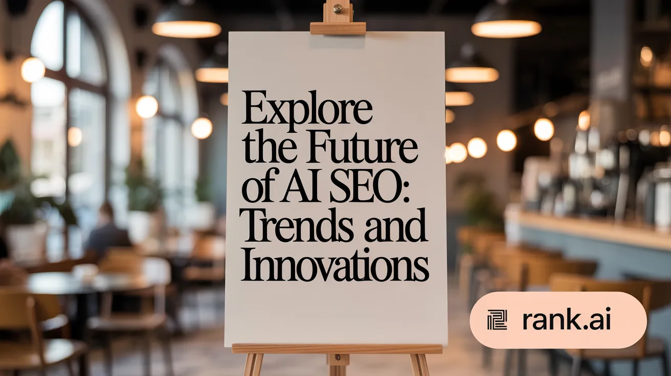 Explore the Future of AI SEO: Trends and Innovations