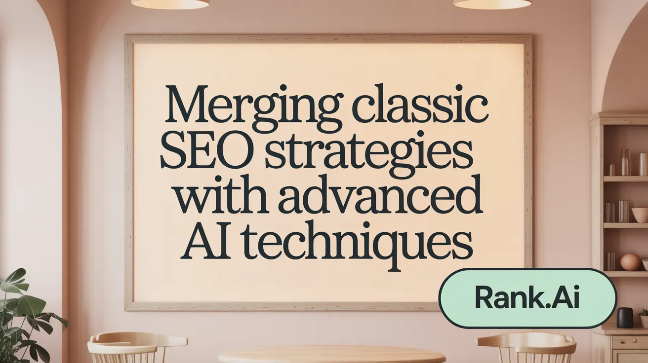 Merging Classic SEO Strategies with Advanced AI Techniques
