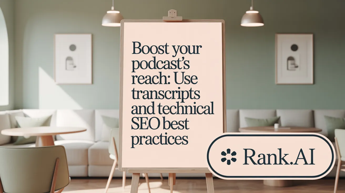 Boost Your Podcast's Reach: Use Transcripts and Technical SEO Best Practices