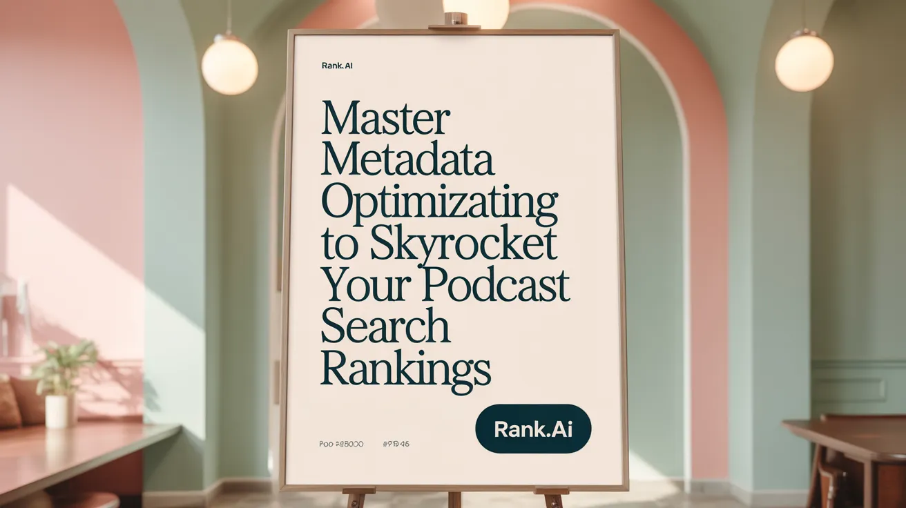 Master Metadata Optimization to Skyrocket Your Podcast Search Rankings