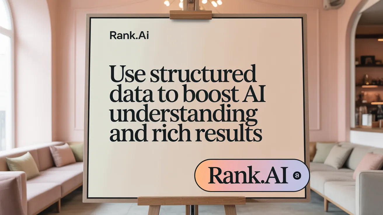 Use Structured Data to Boost AI Understanding and Rich Results