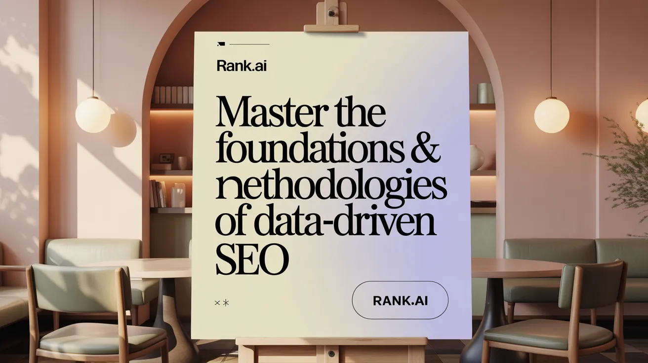 Master the Foundations &amp; Methodologies of Data-Driven SEO