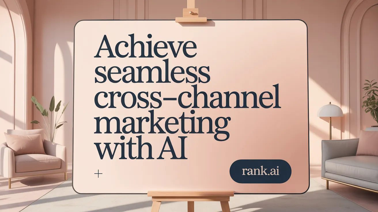 Achieve Seamless Cross-Channel Marketing with AI