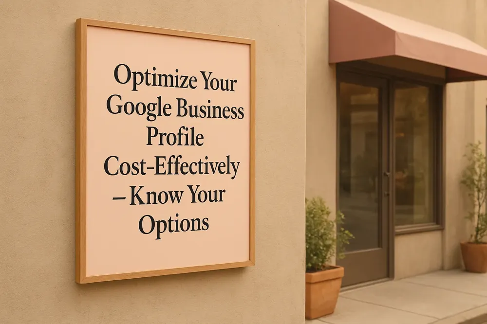 Optimize Your Google Business Profile Cost-Effectively – Know Your Options