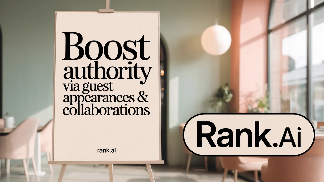 Boost Authority via Guest Appearances &amp; Collaborations