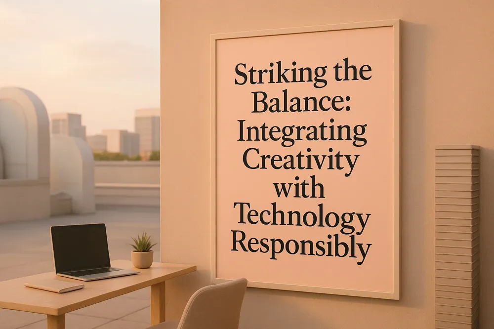 Striking the Balance: Integrating Creativity with Technology Responsibly