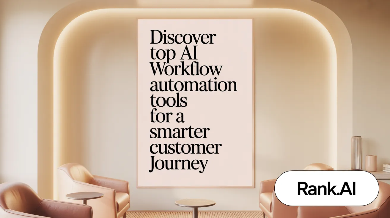 Discover Top AI Workflow Automation Tools for a Smarter Customer Journey