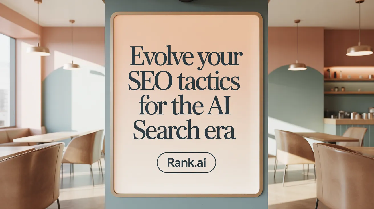 Evolve Your SEO Tactics for the AI Search Era