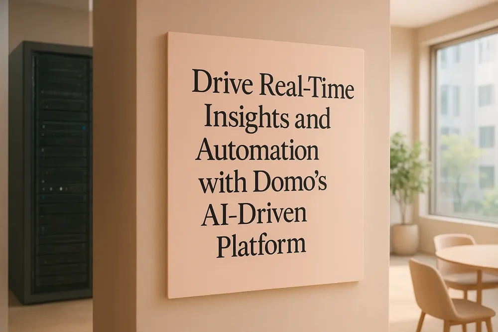 Drive Real-Time Insights and Automation with Domo's AI-Driven Platform