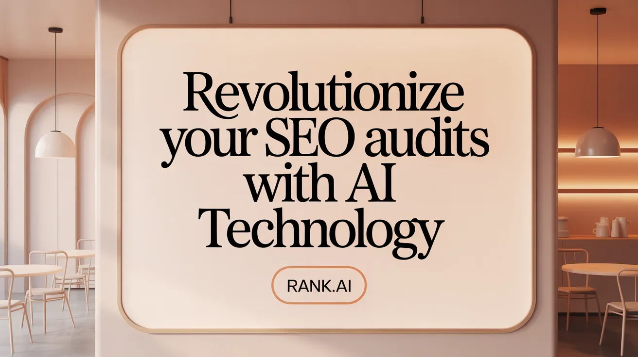Revolutionize Your SEO Audits with AI Technology
