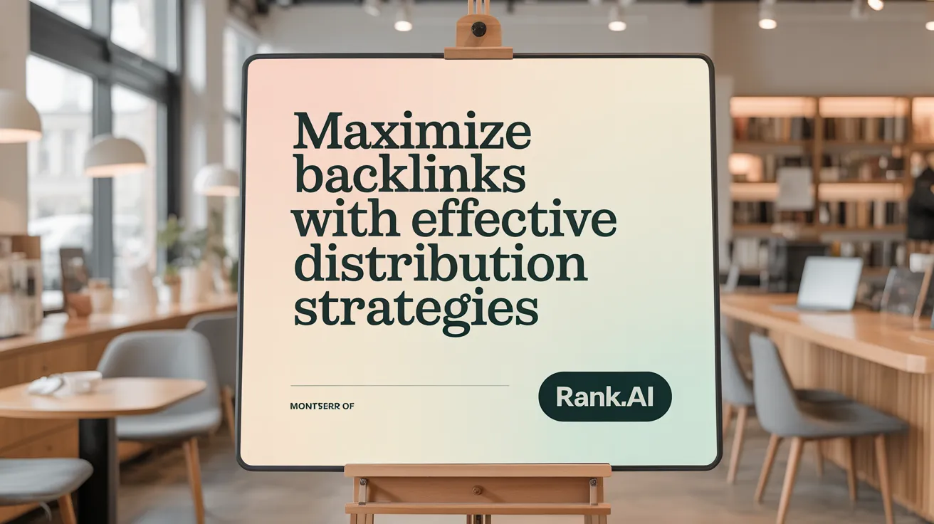 Maximize Backlinks with Effective Distribution Strategies
