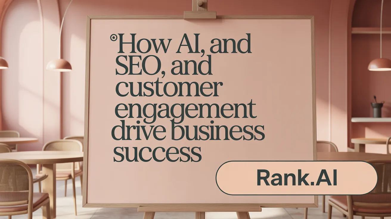 How AI, SEO, and Customer Engagement Drive Business Success