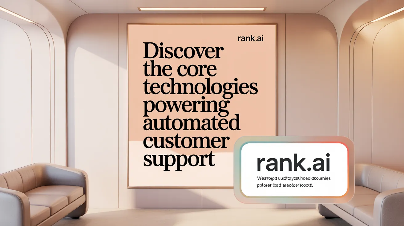 Discover the Core Technologies Powering Automated Customer Support
