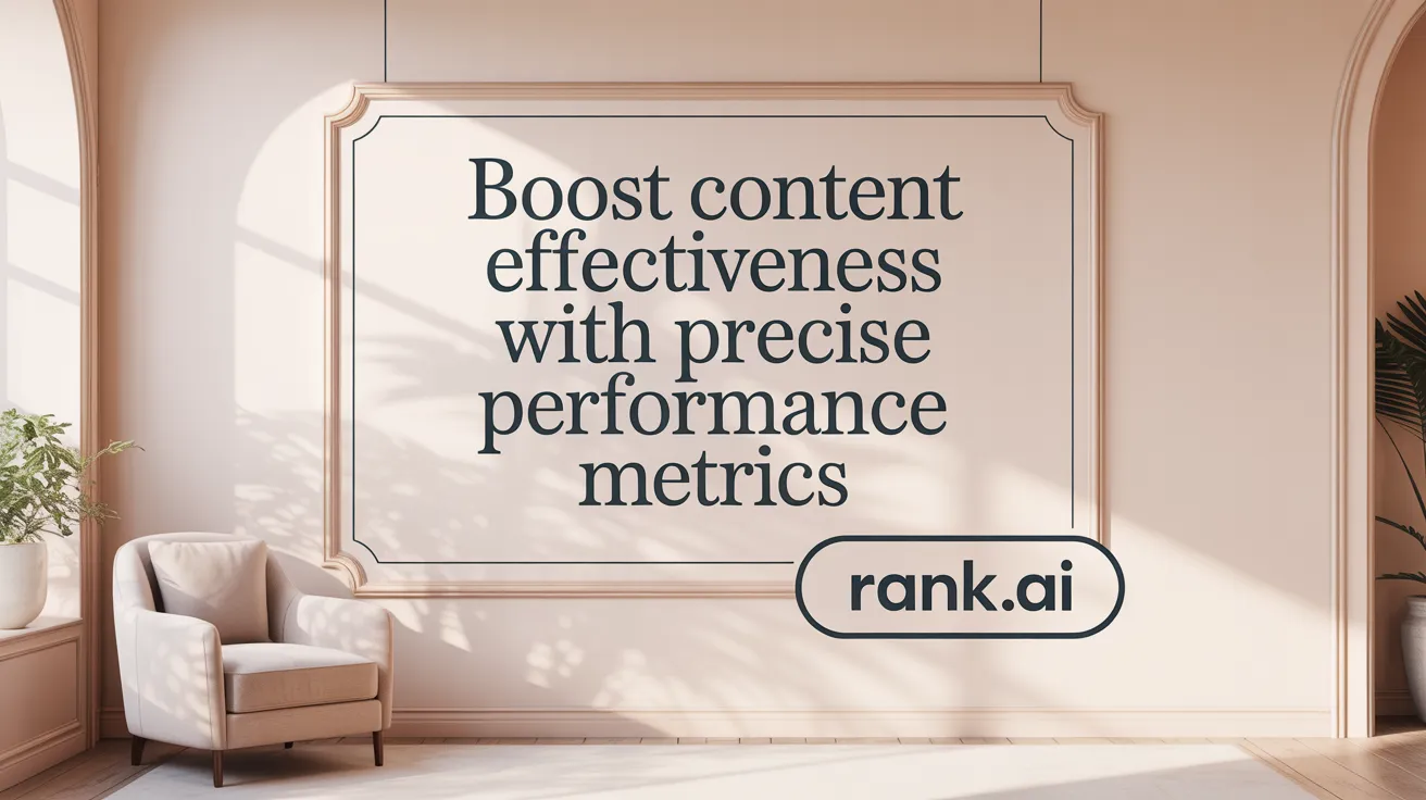 Boost Content Effectiveness with Precise Performance Metrics