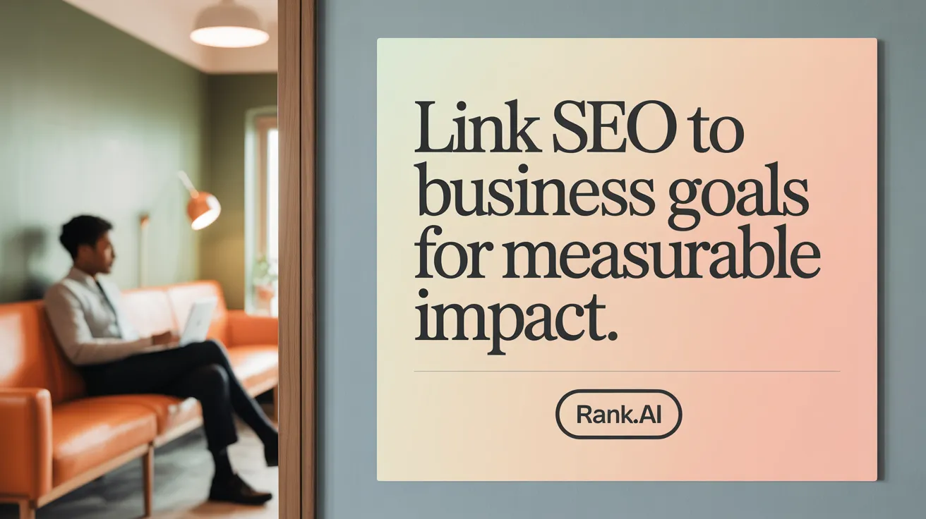 Link SEO to Business Goals for Measurable Impact