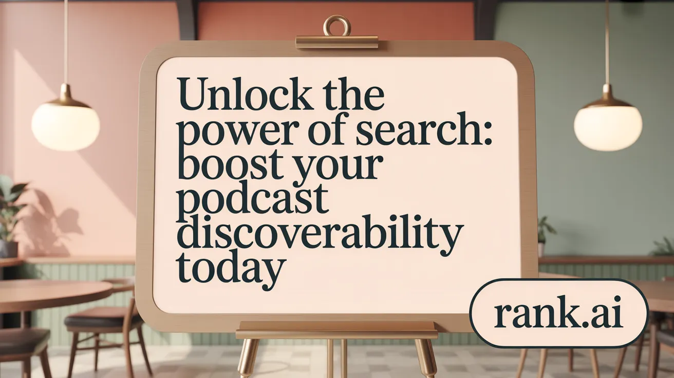 Unlock the Power of Search: Boost Your Podcast Discoverability Today