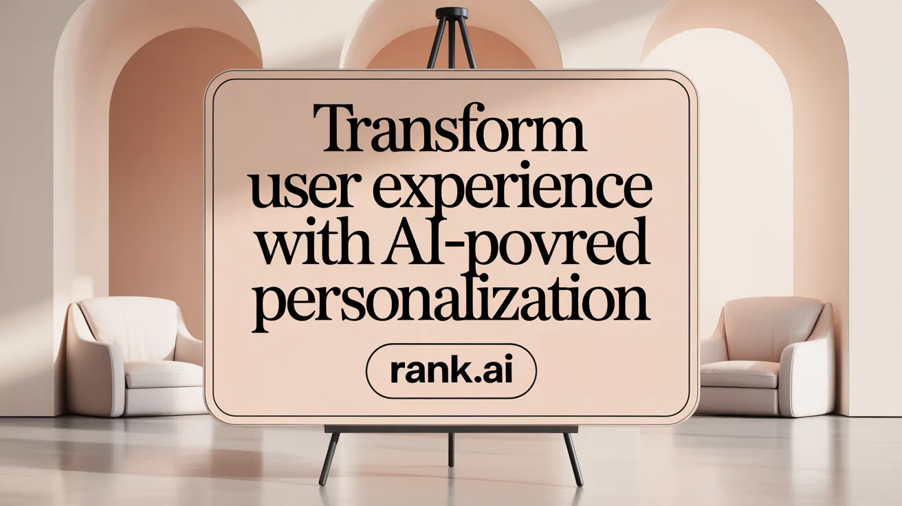 Transform User Experience with AI-Powered Personalization