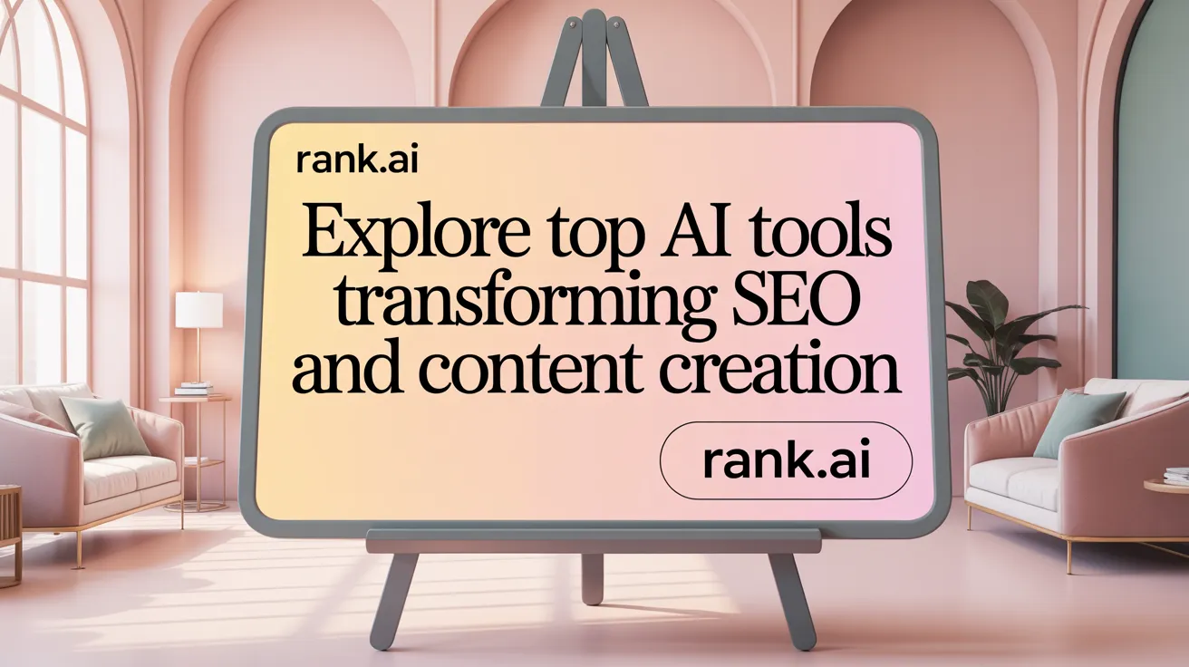 Explore Top AI Tools Transforming SEO and Content Creation