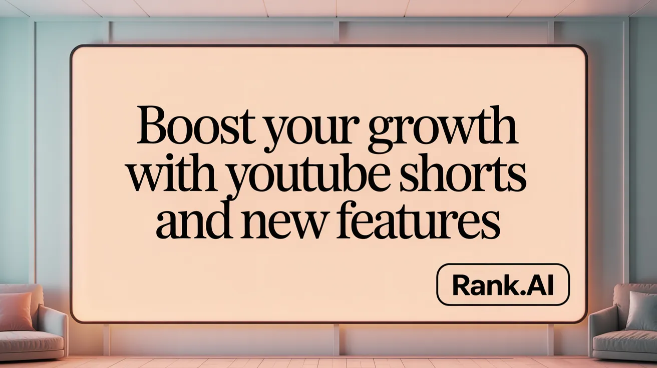 Boost Your Growth with YouTube Shorts and New Features