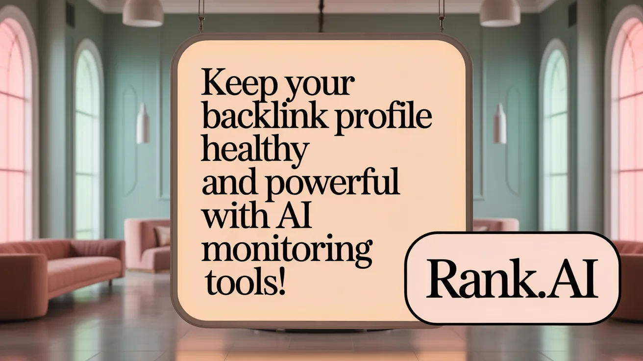 Keep Your Backlink Profile Healthy and Powerful with AI Monitoring Tools!