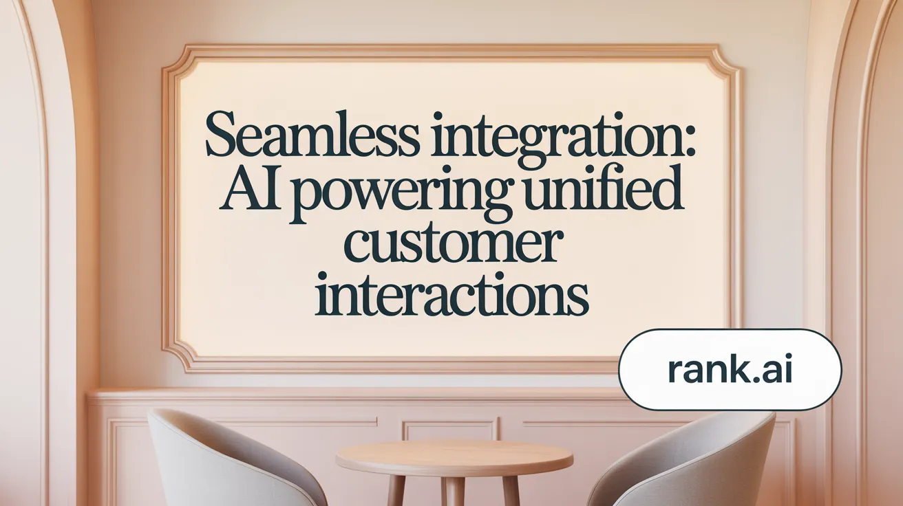 Seamless Integration: AI Powering Unified Customer Interactions