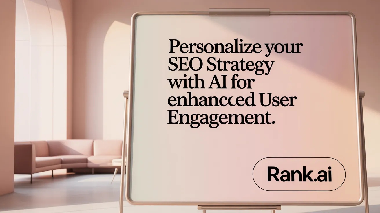Personalize Your SEO Strategy with AI for Enhanced User Engagement