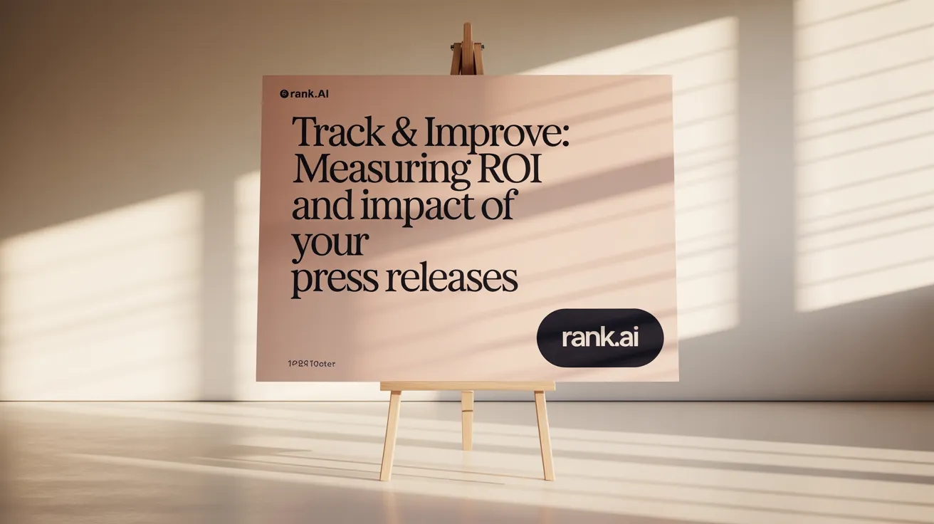 Track &amp; Improve: Measuring ROI and Impact of Your Press Releases