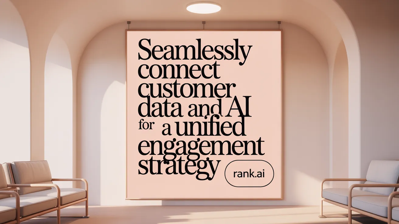 Seamlessly Connect Customer Data and AI for a Unified Engagement Strategy