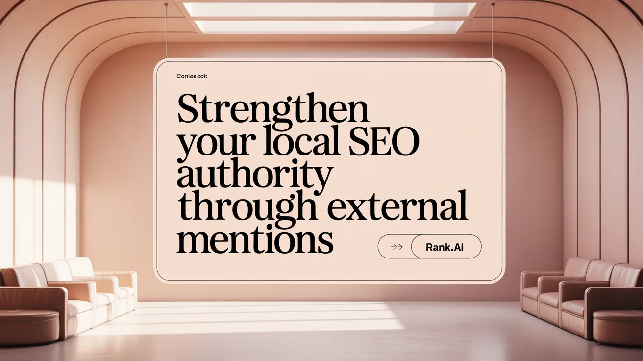 Strengthen Your Local SEO Authority Through External Mentions