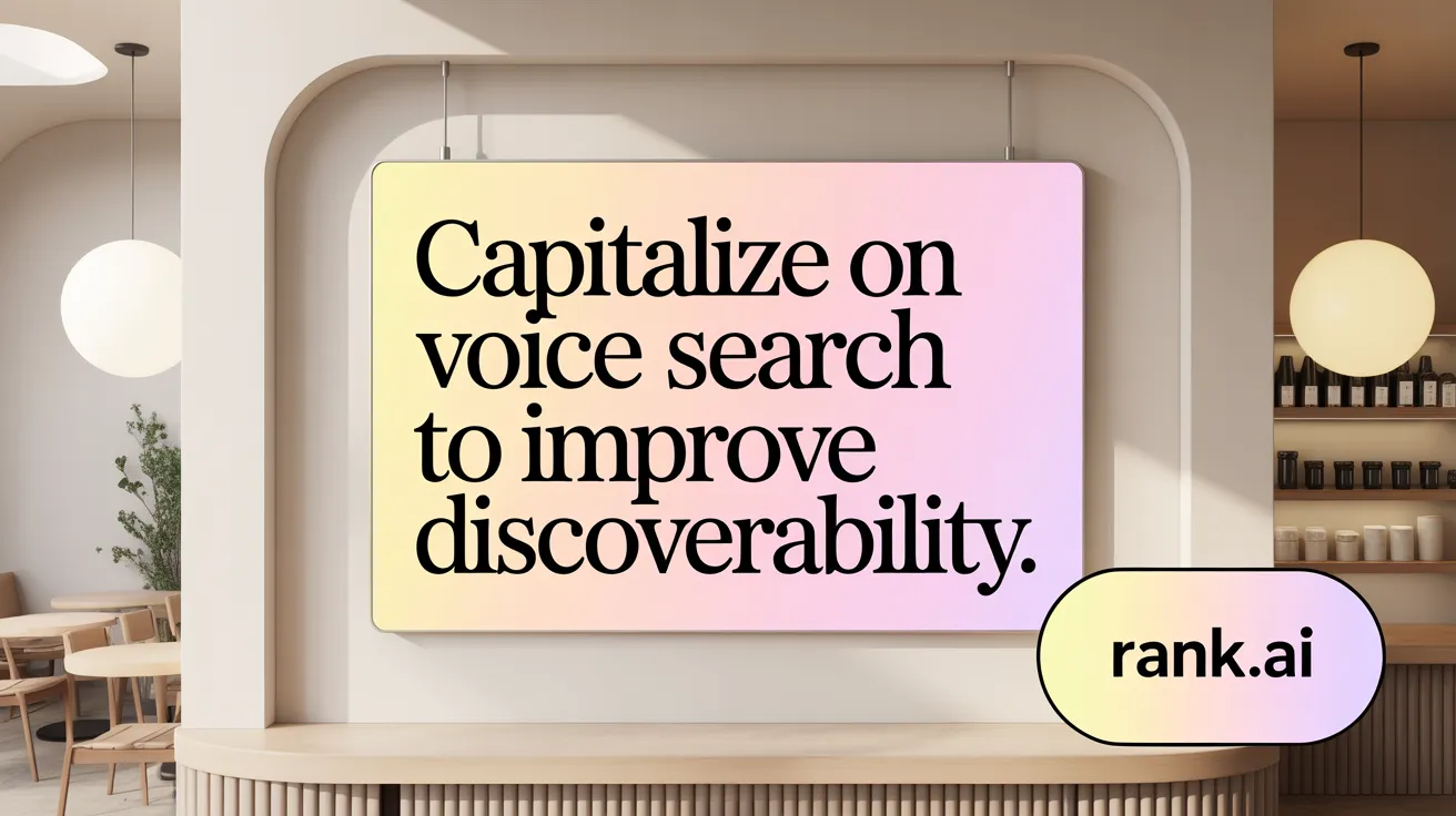 Capitalize on Voice Search to Improve Discoverability