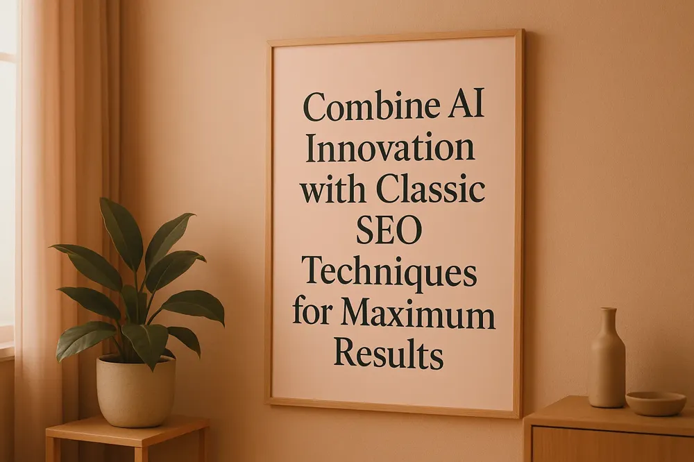 Combine AI Innovation with Classic SEO Techniques for Maximum Results