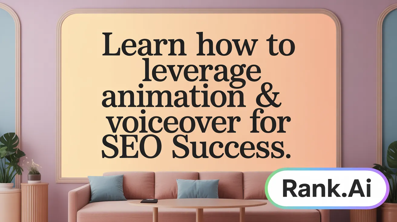Learn How to Leverage Animation &amp; Voiceover for SEO Success
