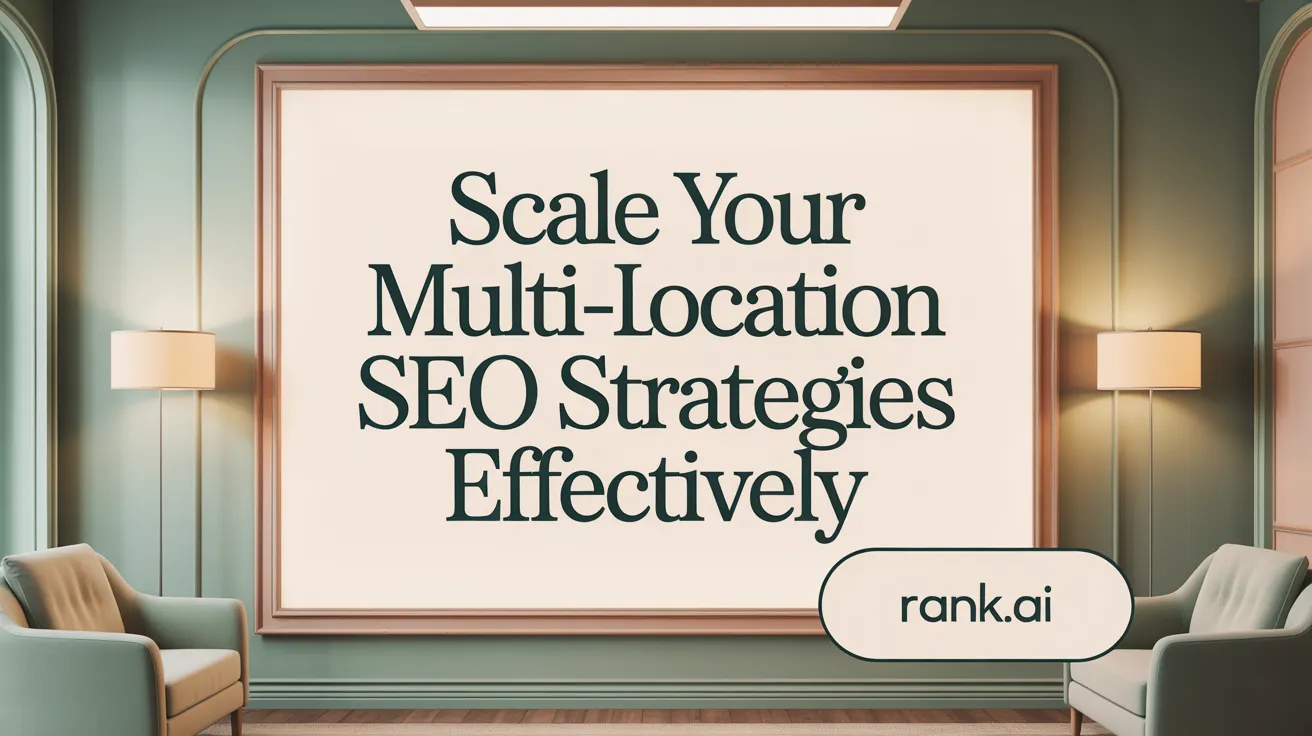 Scale Your Multi-Location SEO Strategies Effectively