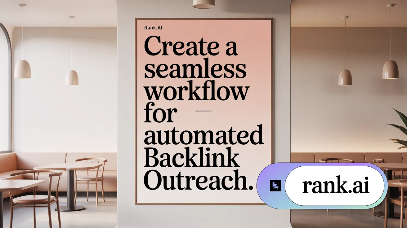 Create a Seamless Workflow for Automated Backlink Outreach