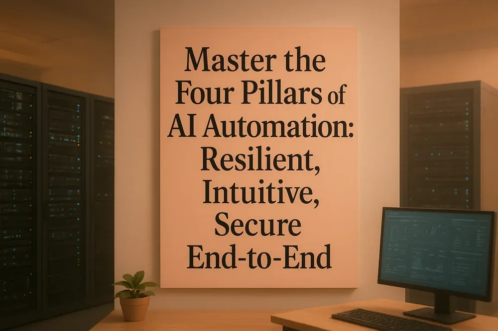 Master the Four Pillars of AI Automation: Resilient, Intuitive, Secure, End-to-End
