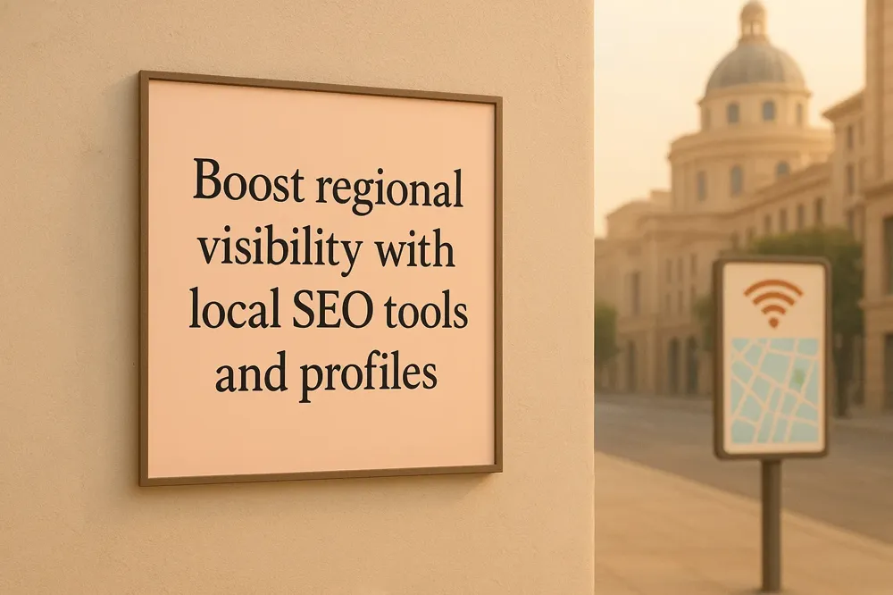 Boost regional visibility with local SEO tools and profiles