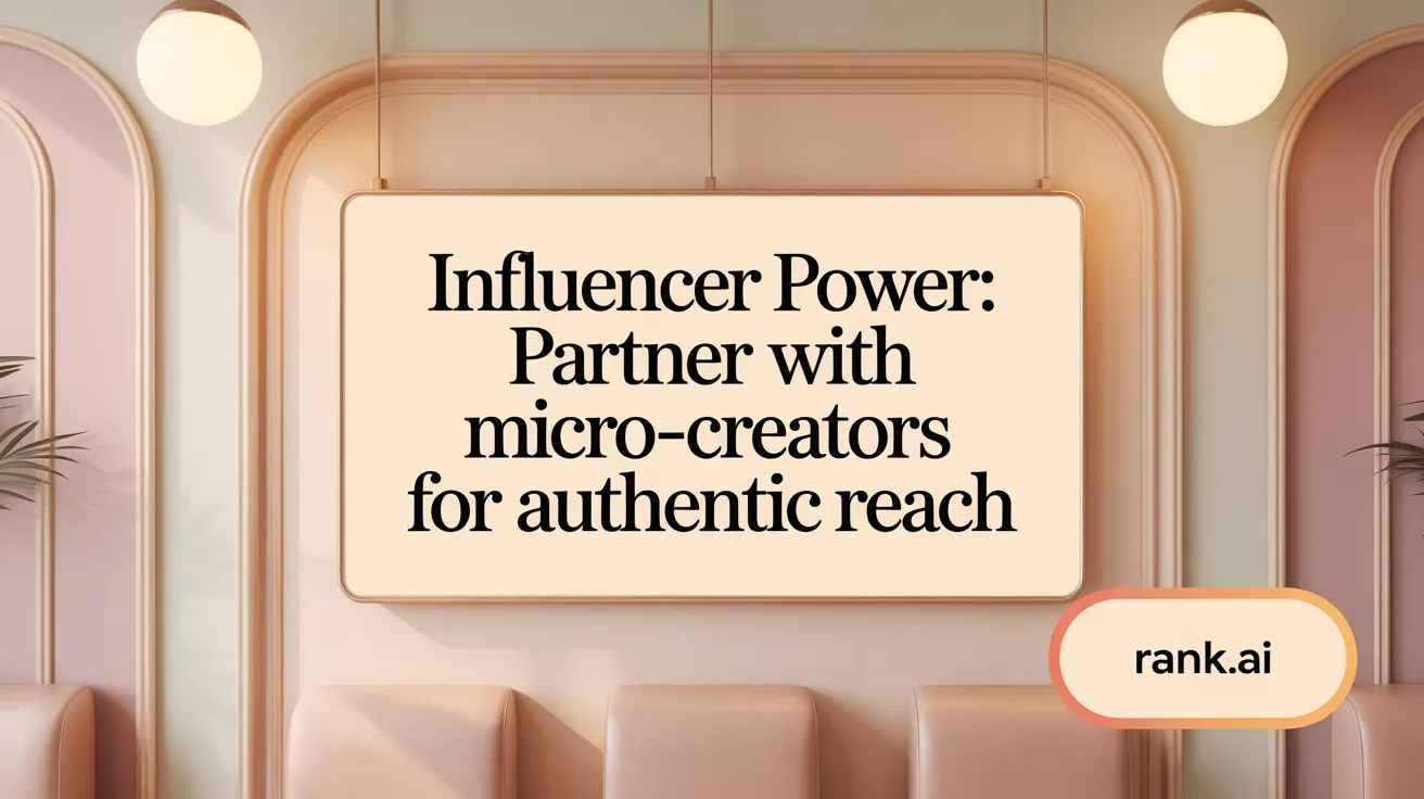 Influencer Power: Partner with Micro-Creators for Authentic Reach