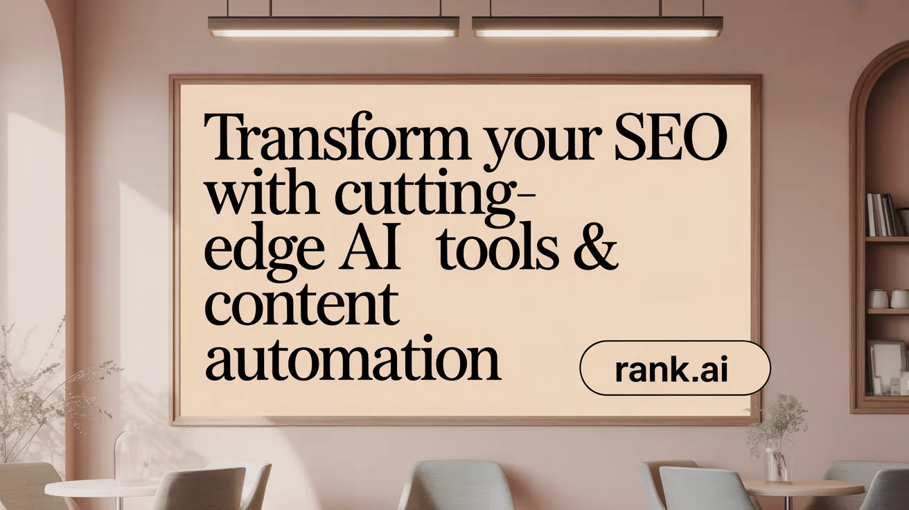 Transform Your SEO with Cutting-Edge AI Tools &amp; Content Automation