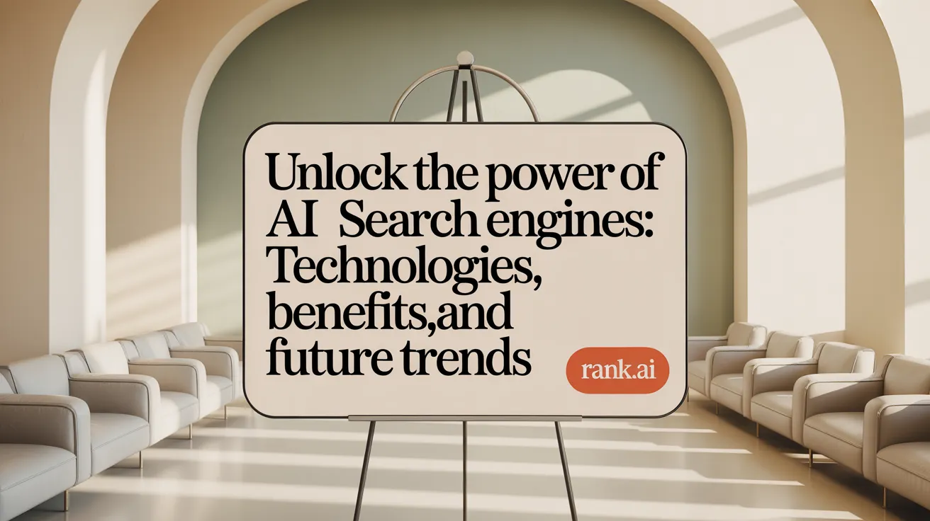 Unlock the Power of AI Search Engines: Technologies, Benefits, and Future Trends