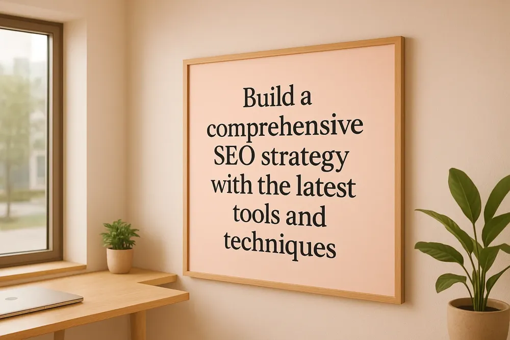 Build a comprehensive SEO strategy with the latest tools and techniques