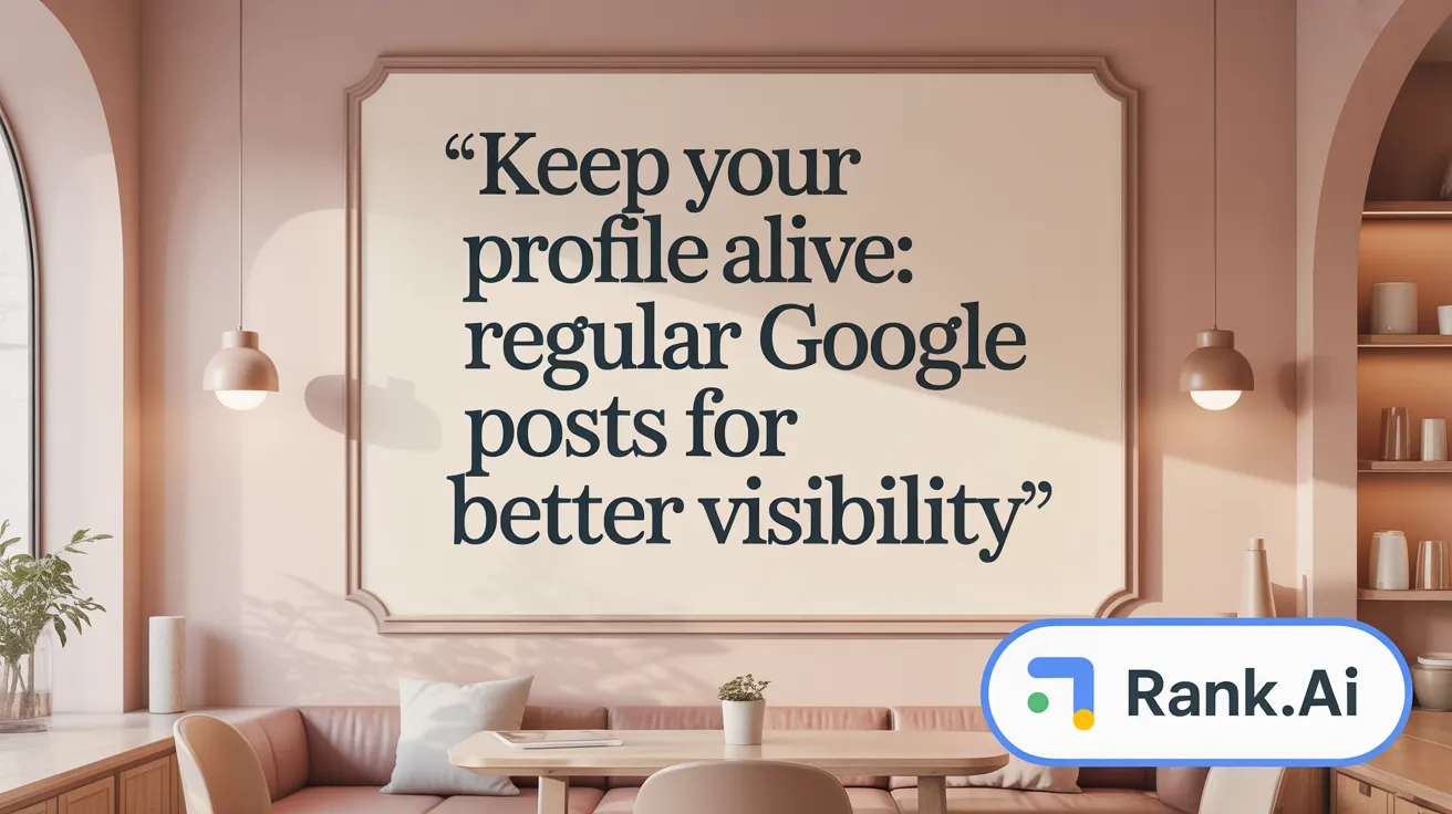 Keep Your Profile Alive: Regular Google Posts for Better Visibility