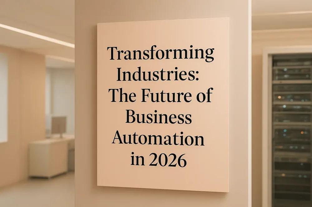 Transforming Industries: The Future of Business Automation in 2026