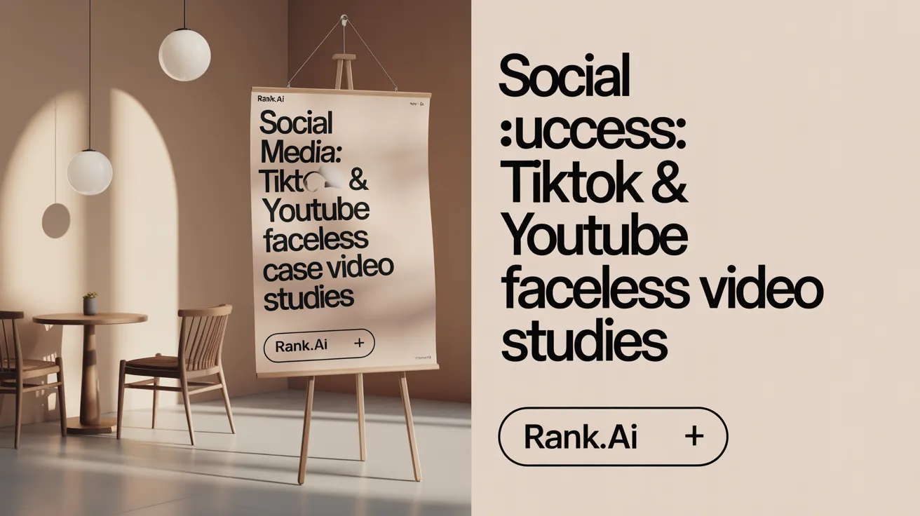 Social Media Success: TikTok &amp; YouTube Faceless Video Case Studies
