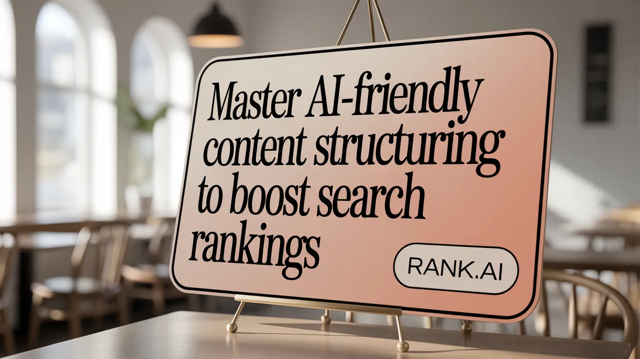 Master AI-Friendly Content Structuring to Boost Search Rankings