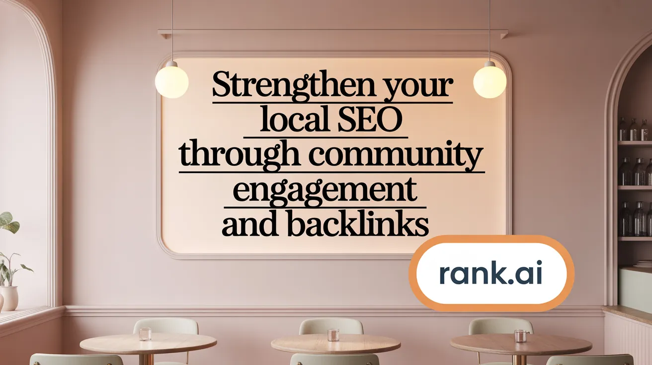 Strengthen Your Local SEO Through Community Engagement and Backlinks