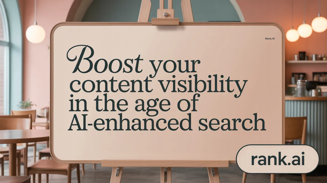 Boost Your Content Visibility in the Age of AI-Enhanced Search