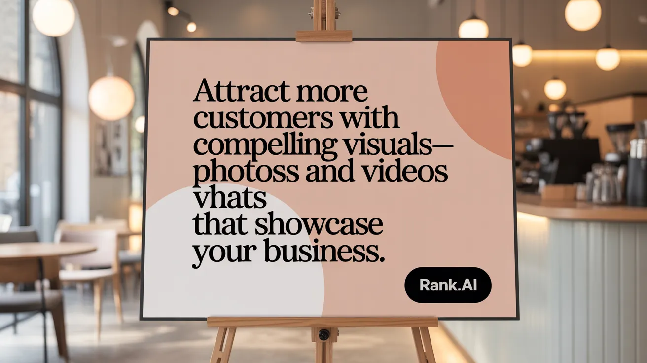 Attract more customers with compelling visuals—photos and videos that showcase your business.