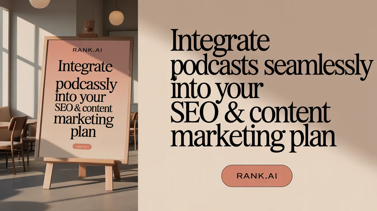 Integrate Podcasts Seamlessly into Your SEO &amp; Content Marketing Plan