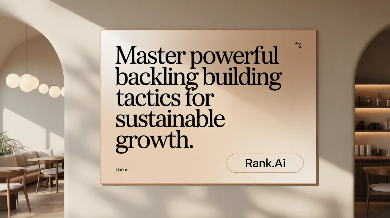 Master Powerful Backlink Building Tactics for Sustainable Growth
