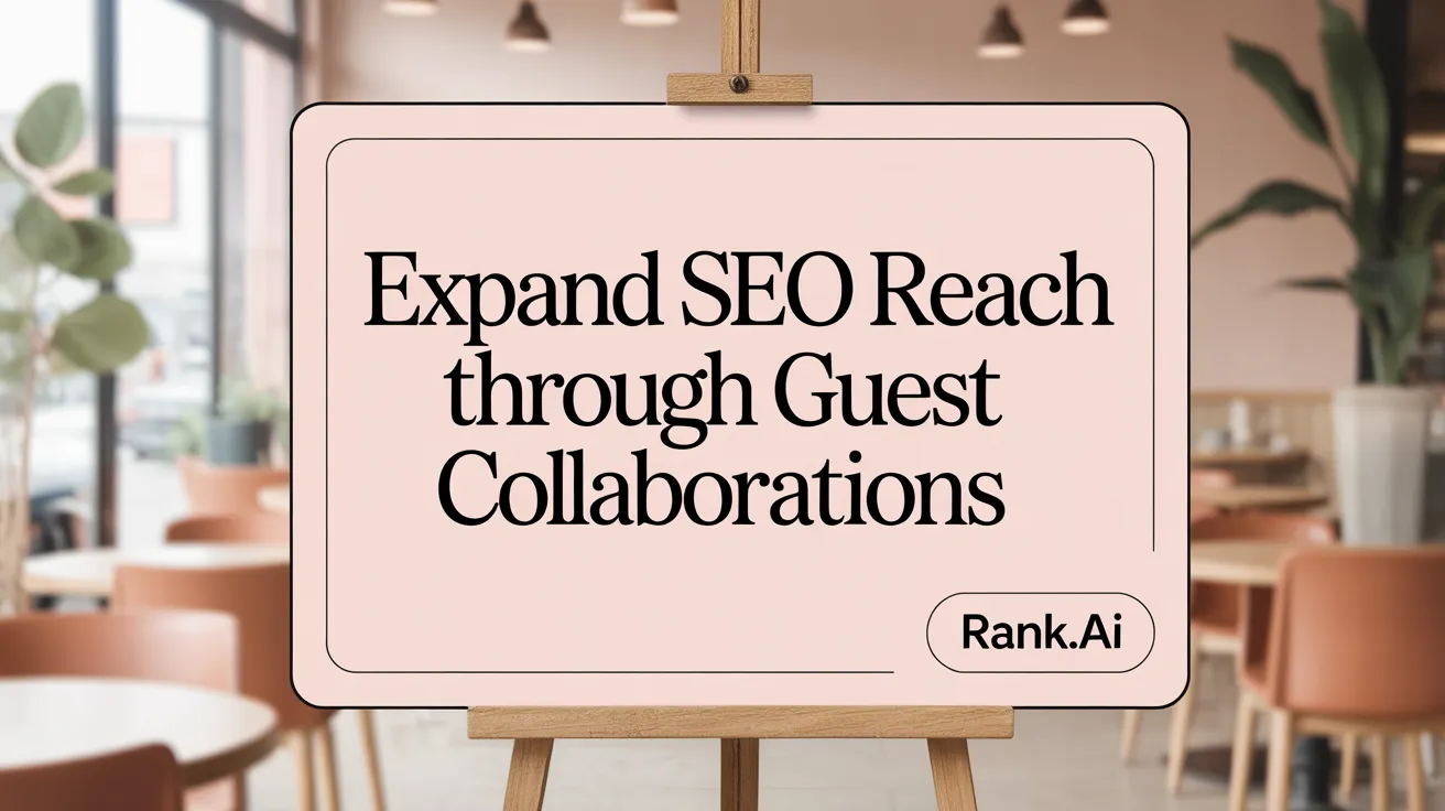 Expand SEO Reach through Guest Collaborations